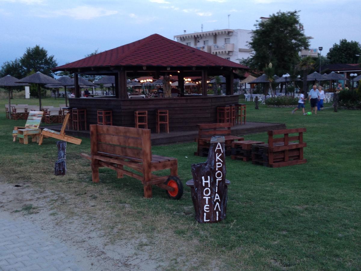 Hotel Akrogiali Korinós Exterior foto